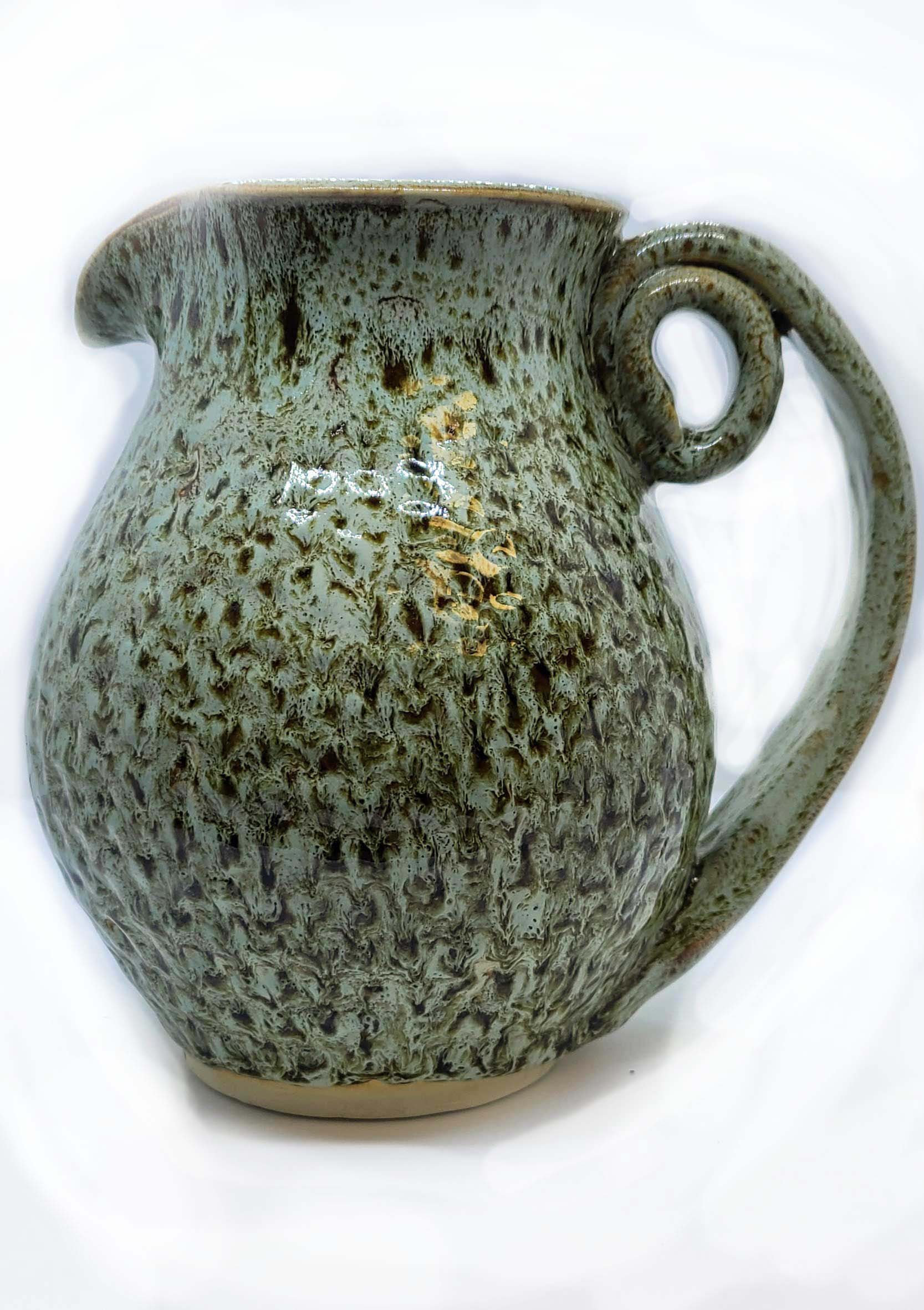Speckled Glaze Ceramic Pitcher