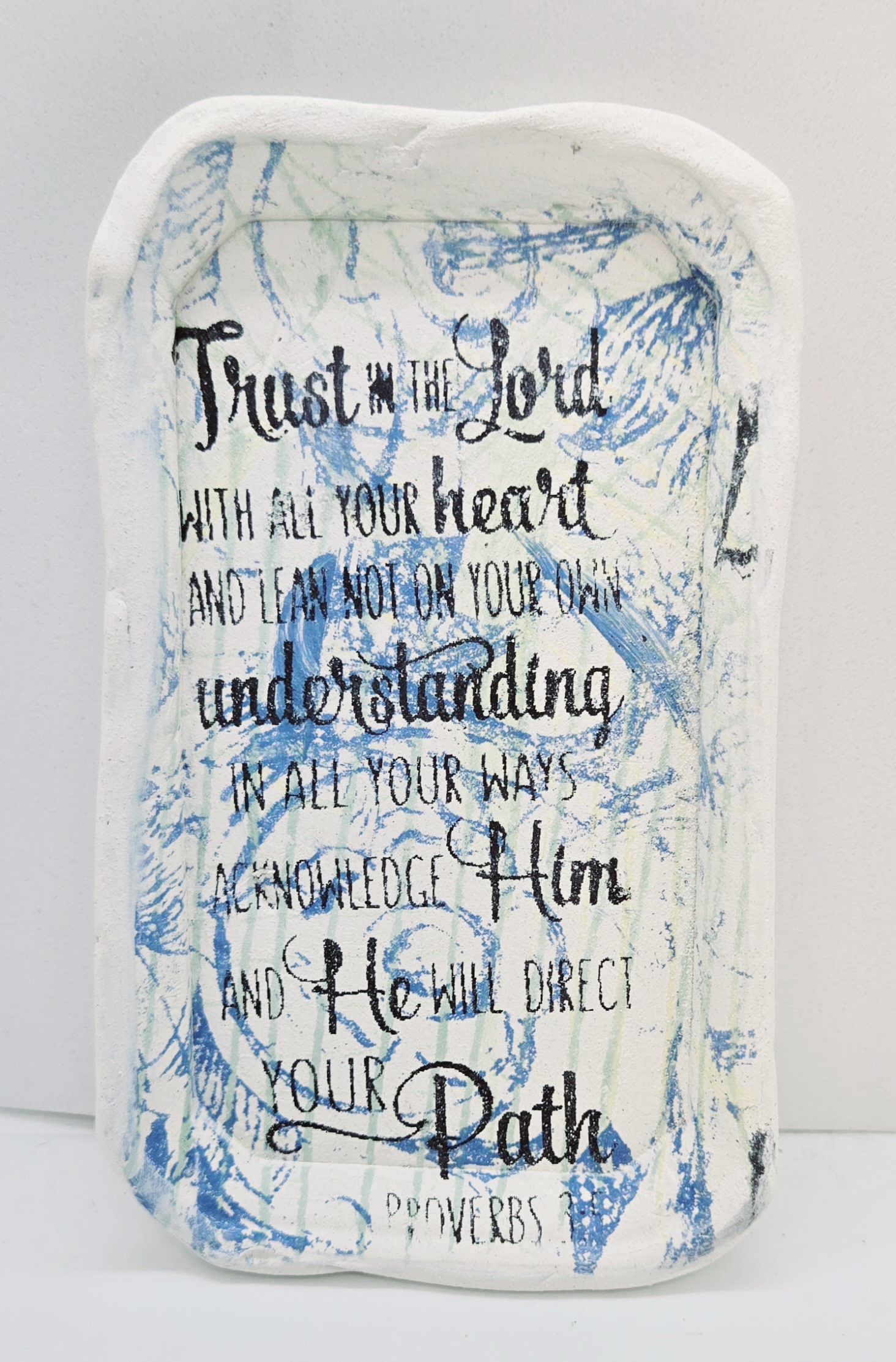 Prayer Bowl with Scripture